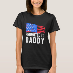 Neuer Vater zum ersten Mal Polizei Vollzugsbeamter T-Shirt