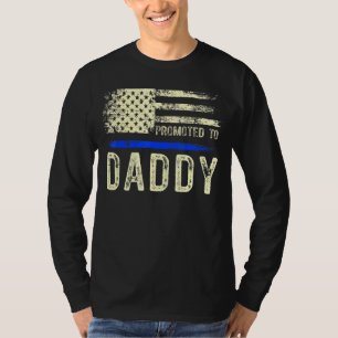Neuer Vater zum ersten Mal, um Daddy Police Law En T-Shirt
