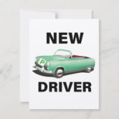 Neuer vorläufiger Autofahrer (Vorderseite)