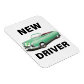 Neuer vorläufiger Autofahrer Magnet (Rechte Seite)