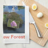 Neuer Wald Geschirrtuch (Viertel Falte)