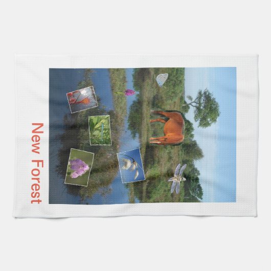 Neuer Wald Geschirrtuch (Horizontal)