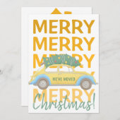 Neuer Weihnachtsbaumwagen der Zuhause Ankündigung (Vorne/Hinten)