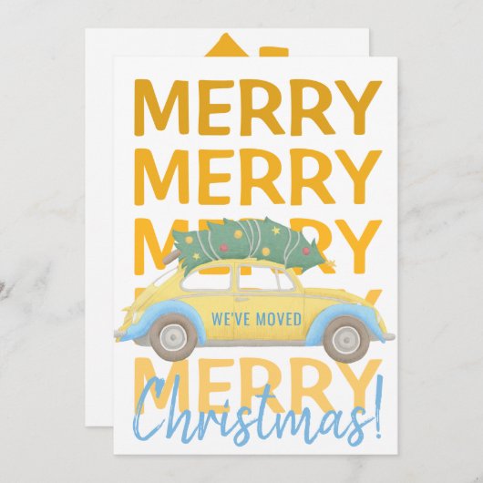 Neuer Weihnachtsbaumwagen der Zuhause Ankündigung (Vorne/Hinten)