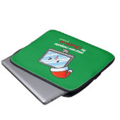 Neuer Weihnachtscomputer Laptopschutzhülle (Vorne Knopf)