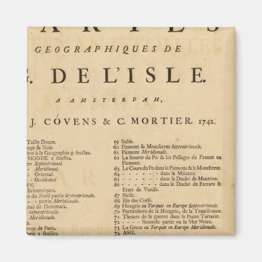 Neuer Welatlas Magnet (Vorne)