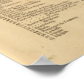 Neuer Welatlas Poster (Ecke)