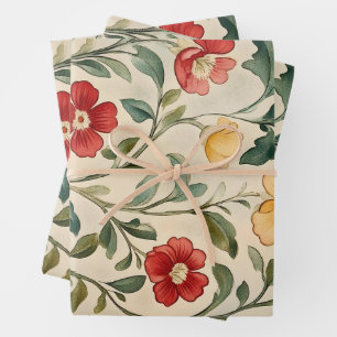 Neuer William Morris Geschenkpapier Set