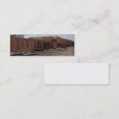 Neuer Zuhause-Bau Mini Visitenkarte (Vorne/Hinten)