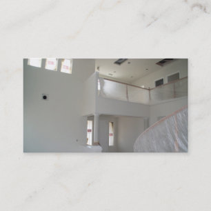 Neuer Zuhause-Bau Visitenkarte