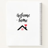 Neuer Zuhause Buyer-Notebook Notizblock (Rückseite)