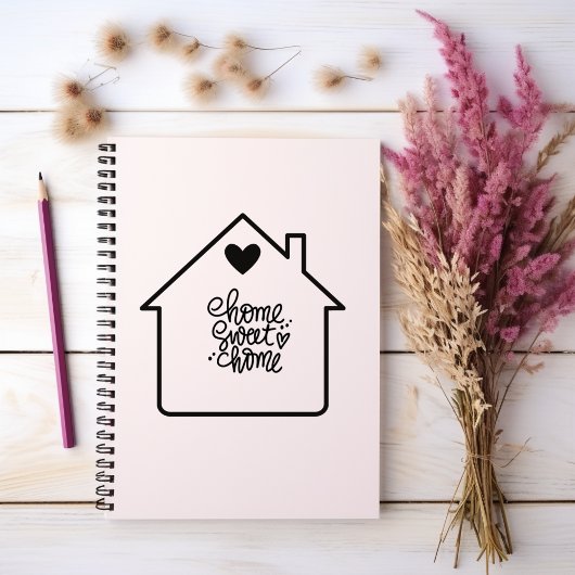 Neuer Zuhause Buyer-Notebook Notizblock