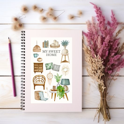 Neuer Zuhause Buyer-Notebook Notizblock