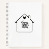 Neuer Zuhause Buyer-Notebook Notizblock (Vorderseite)