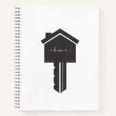 Neuer Zuhause Buyer-Notebook Notizblock (Vorderseite)