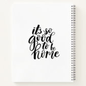 Neuer Zuhause Buyer-Notebook Notizblock (Rückseite)