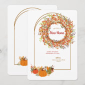 Neuer Zuhause Einladung (Vorne/Hinten)