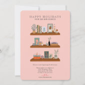 Neuer Zuhause Holidays Shelf Lachs Ankündigung übe (Vorderseite)