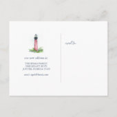 Neuer Zuhause Jupiter Florida Staat Moving Ankündi Postkarte (Rückseite)