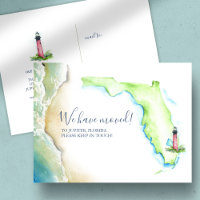 Neuer Zuhause Jupiter Florida Staat Moving Ankündi