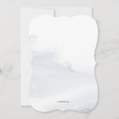 Neuer Zuhause Neujahrsankündigung über Urlaubsreis Einladung (Rückseite)