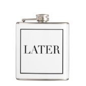 Neuere Flasche Flachmann (Vorderseite)