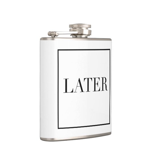 Neuere Flasche Flachmann (Rechts)