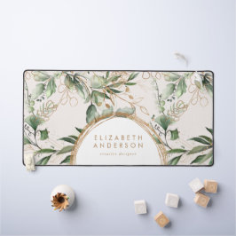 Neuere Goldene Zirkel Eukalyptus Corporate Big Schreibtischunterlage