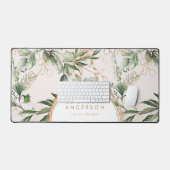 Neuere Goldene Zirkel Eukalyptus Corporate Big Schreibtischunterlage (Tastatur & Maus)