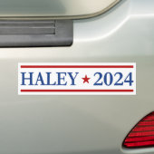 Neuere Nikki Haley - Wahl 2024 Autoaufkleber (Auf Auto)