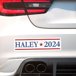 Neuere Nikki Haley - Wahl 2024 Autoaufkleber