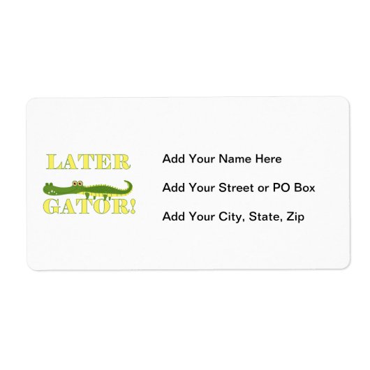 Neuerer Alligator (Vorne)