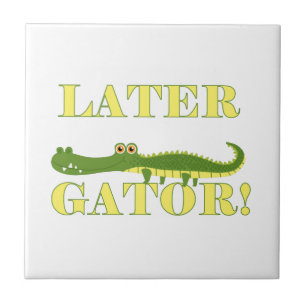 Neuerer Alligator Fliese