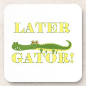 Neuerer Alligator Getränkeuntersetzer (Vorderseite)