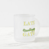 Neuerer Alligator Mattglastasse (VorderseiteRechts)