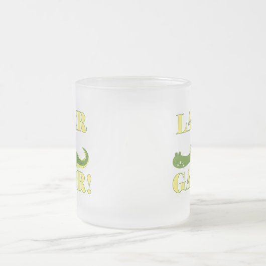 Neuerer Alligator Mattglastasse (Mittel)