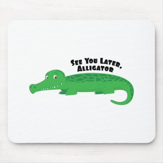 Neuerer Alligator Mousepad (Vorne)
