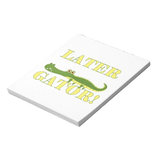 Neuerer Alligator Notizblock (Rotiert)