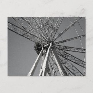 Neuerfindung des Rades Postkarte