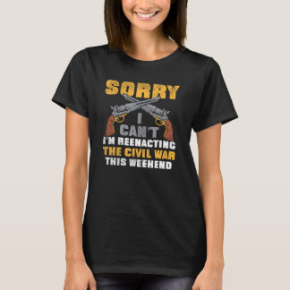 Neueröffnung des amerikanischen Geschichtsreenakto T-Shirt