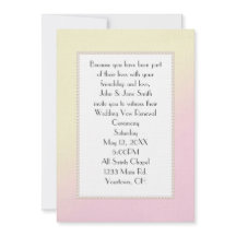 Neueröffnung von Rosa und Gelb