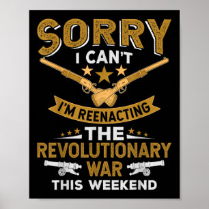 Neuerrichtung des sonnigen Revolutionskrieges - En Poster