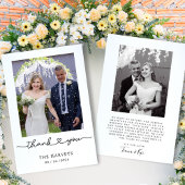 Neuerscheinungen Minimalistische Einfache Typograf Dankeskarte