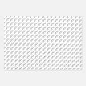 Neues Abstraktes Planet - Glück im neuen Jahr 2023 Geschenkpapier Set (Vorderseite 3)