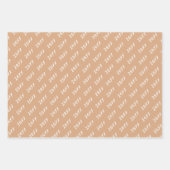 Neues Abstraktes Planet - Glück im neuen Jahr 2023 Geschenkpapier Set (Vorderseite 2)