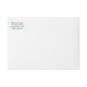 Neues Adressenaufkleber für Snowflake (Vorderseite)