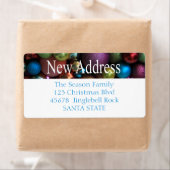 Neues Adressenornament für Feiertage (Insitu)