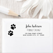 Neues Adressenpaw Print Moving Rückgabeadresse Lab (Insitu)