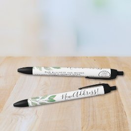 Neues Adressmanagement Kugelschreiber