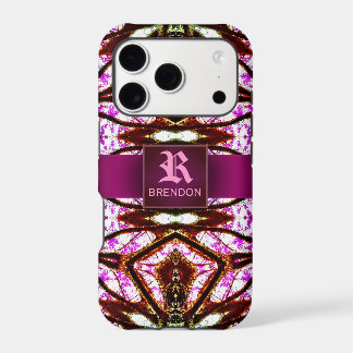 Neues Alter rosa Batik Muster